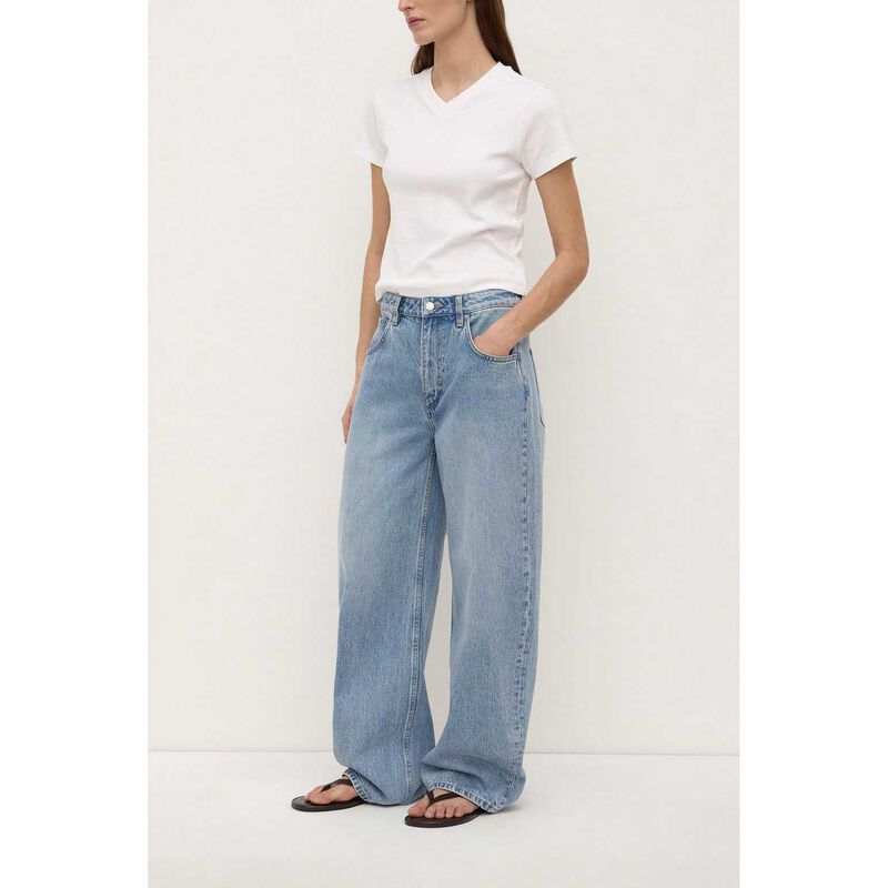 Assembly Label Low Curve Mid Rise Jean Indigo Fade image number 3